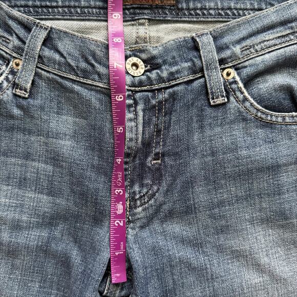 James Jeans Dry Aged Denim Women's Size 27 Y2K Vintage low rise bootcut 1247 - Picture 8 of 16